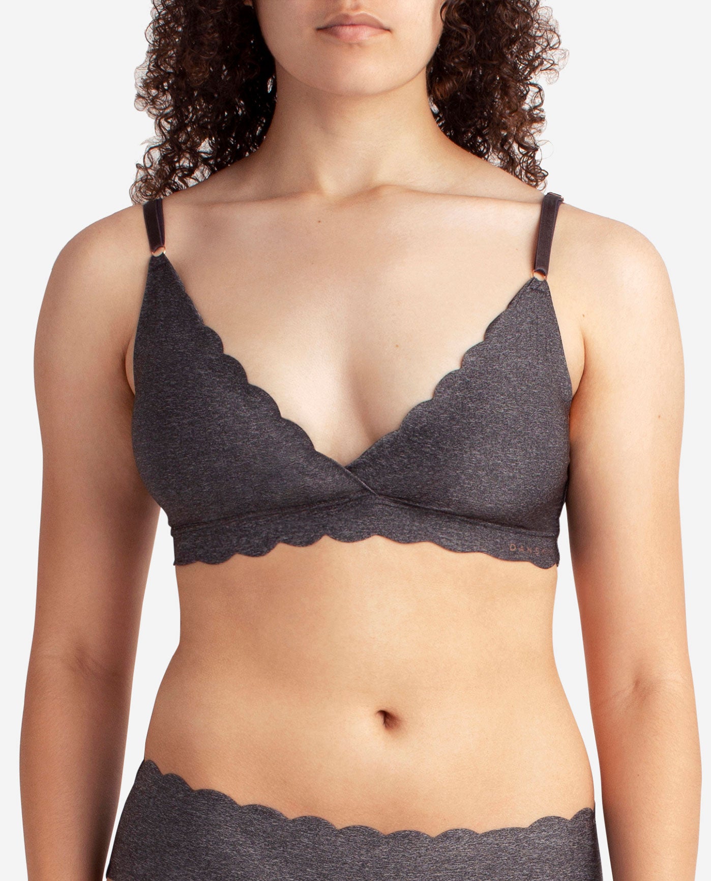 Women's 2-Pack Laser Wire Free Bra With Scallop Edge