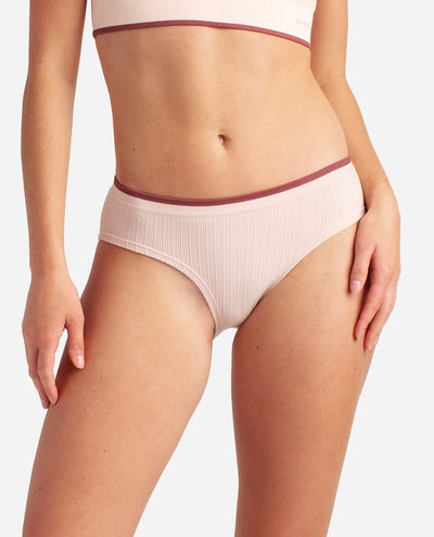 Danskin, Intimates & Sleepwear, Nwt Danskin Seamless Ribbed Panties 5pack  Bikini Brief Size Large