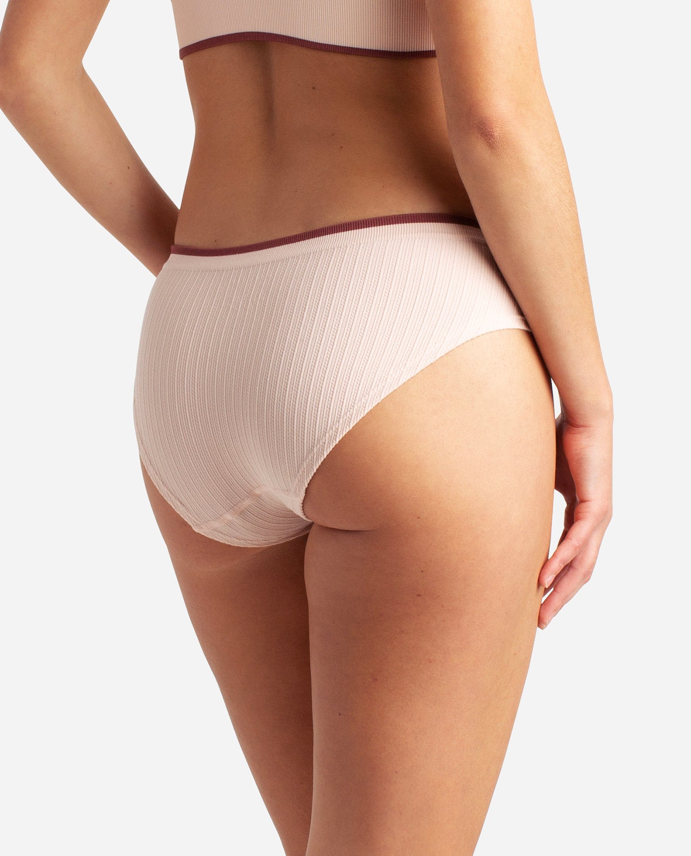 DANSKIN 5-Pack Women's Large Panties Black Ivory Beige Latte Nude